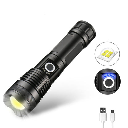 🔦 64 % Rabatt! 🎉 Wiederaufladbare Taschenlampe mit 90.000 Lumen – Extrem hell, wasserdicht und mit langer Akkulaufzeit 📦