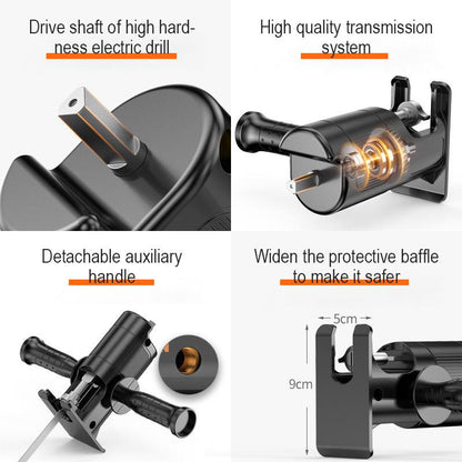 🔧 50% RABATT! ❄️ Sabersägeadapter für Bohrmaschine – Vielseitig, robust & einfach zu montieren – Ideal für Holz, Kunststoff & dünnes Metall
