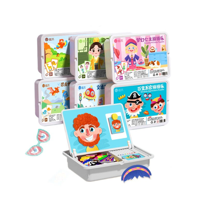 Magnetische Dress-Up-Puzzles für Kinder