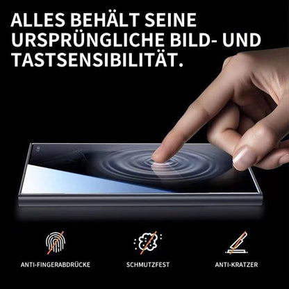 4K HD/Privacy Screen Armored Glass Display Protection Film med automatisk støvfjerningsfunksjon for Samsung
