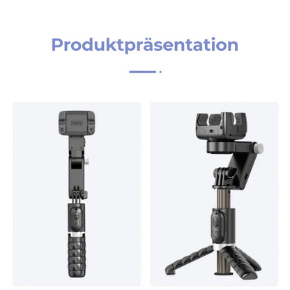 💥Offerta a tempo limitato - 50% di sconto💥Stabilizzatore cardanico a 3 assi, girevole a 360° e pieghevole per smartphone