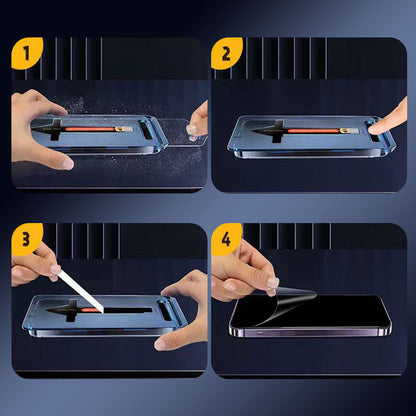 4K HD/Privacy Screen Armored Glass Display Protection Film med automatisk støvfjerningsfunksjon for Samsung