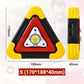 2-in-1 solar warning triangle lights for emergencies💖🚗