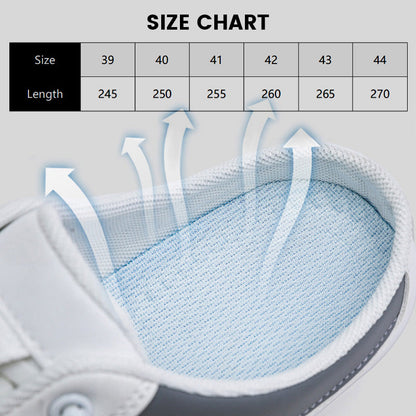 🎁Venta caliente 49% de descuento⏳Zapatillas deportivas sin talón para hombre