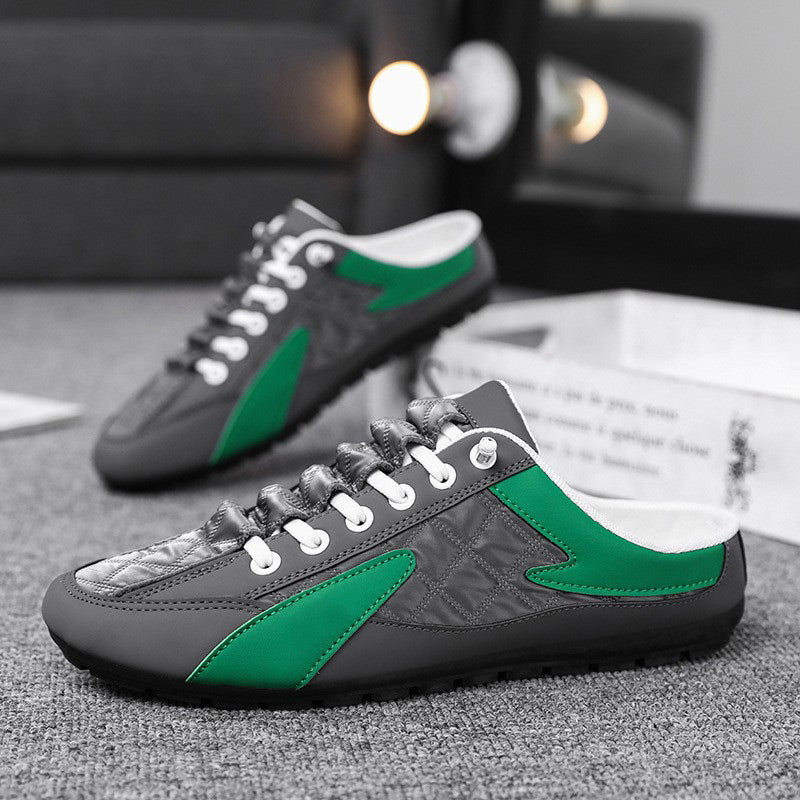 🎁Venta caliente 49% de descuento⏳Zapatillas deportivas sin talón para hombre