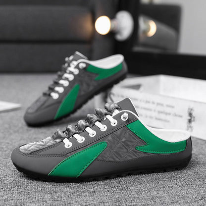 🎁Venta caliente 49% de descuento⏳Zapatillas deportivas sin talón para hombre