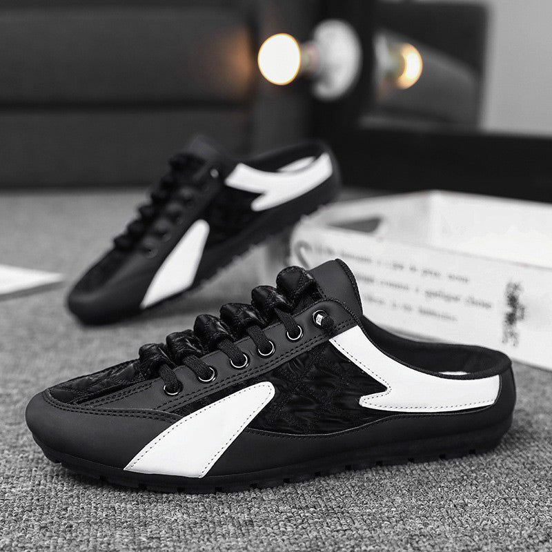 🎁Venta caliente 49% de descuento⏳Zapatillas deportivas sin talón para hombre