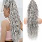 💕LETZTER TAG DER AKTION - 50 % RABATT💕Lockige, gewellte Frizz-Haarverlängerung mit Pferdeschwanz