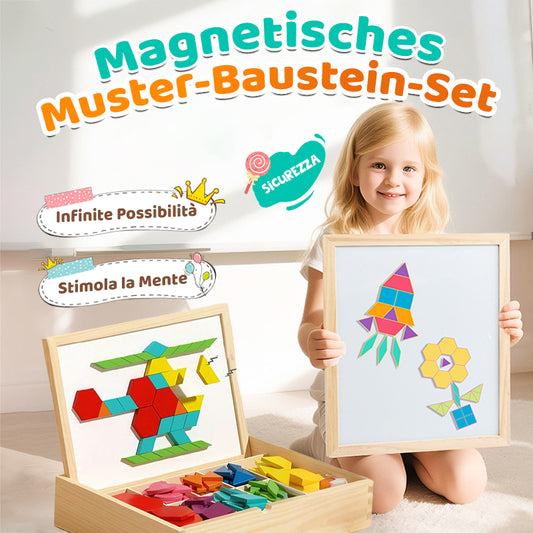 🔥Solange der Vorrat reicht 40 % Rabatt!🎉Magnetisches Puzzlespiel aus Holz mit Motiven