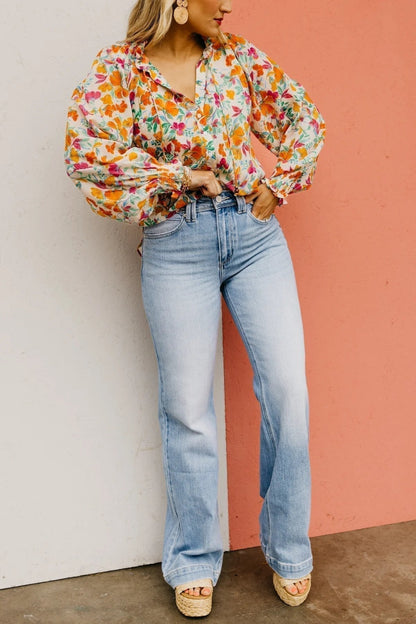 🌷Vorverkauf 50% Rabatt auf🍃Vintage-Waschungen mit hohem Bauch und Bauchkontrolle Jeans mit geradem Bein