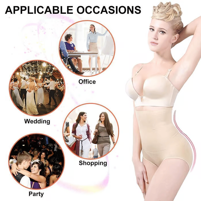 🔥Kaufen Sie 1 und erhalten Sie 1 gratis🔥Bauchfreie Shapewear-Höschen mit hoher Taille