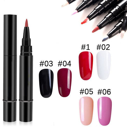 💅✨ 1 KAUFEN, 1 GRATIS! Ein-Schritt-Nagellackstift – Inkl. kostenloser Mini-UV-Nagellampe – Schnell trocknend & deckend – Perfekt für schnelle Maniküre zu Hause 🎁