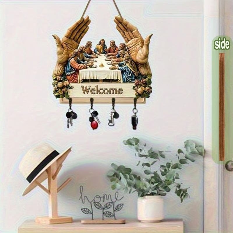 ✝️Jesus & Jünger Wandkunst Schlüsselhalter