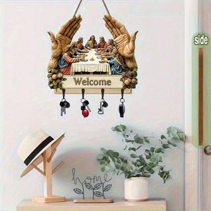 ✝️Jesus & Jünger Wandkunst Schlüsselhalter