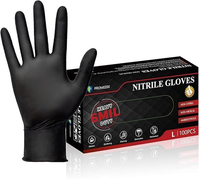 🔥Solange der Vorrat reicht 40 % Rabatt!🎉100 Stück Lebensmittelechte Einweg-Nitrilhandschuhe