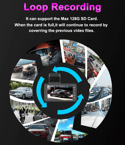 📹 Dual-Lens Dashcam mit 1080P HD & Nachtsicht – 170° Weitwinkel (Aktion: 49% sparen)