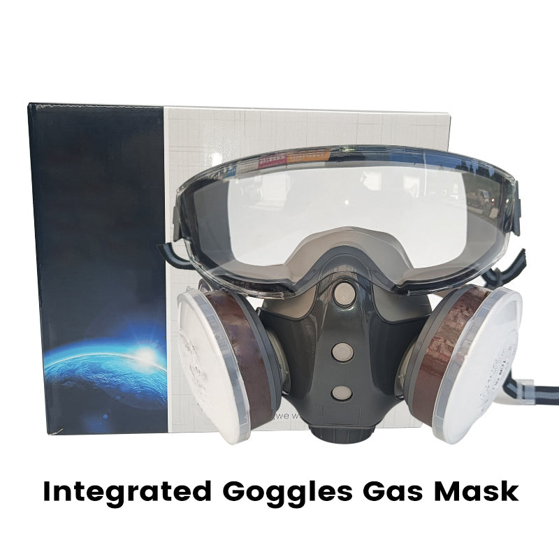 🎁 40% OFF🔥Aktivkohle-Anti-Staub-Doppeltank-Gasmaske