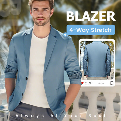 🔥Heißer Verkauf🔥2025 Leichte Herrenanzugjacke👔