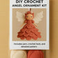 🧚Letzter Tag Ausverkauf 49% Rabatt✨Häkeln Sie Ihren eigenen Engel – Komplettes Bastelset