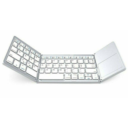 Clavier Bluetooth sans fil pliable pour le téléphone