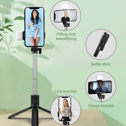 🔥Heißer Verkauf 49 % Rabatt🔥6-in-1 kabelloser Bluetooth-Selfie-Stick