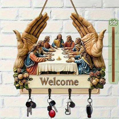 ✝️Jesus & Jünger Wandkunst Schlüsselhalter