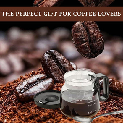 🔥Solange der Vorrat reicht 40 % Rabatt!🎉16-Unzen-Kaffeebecher aus Glas zum Mitnehmen