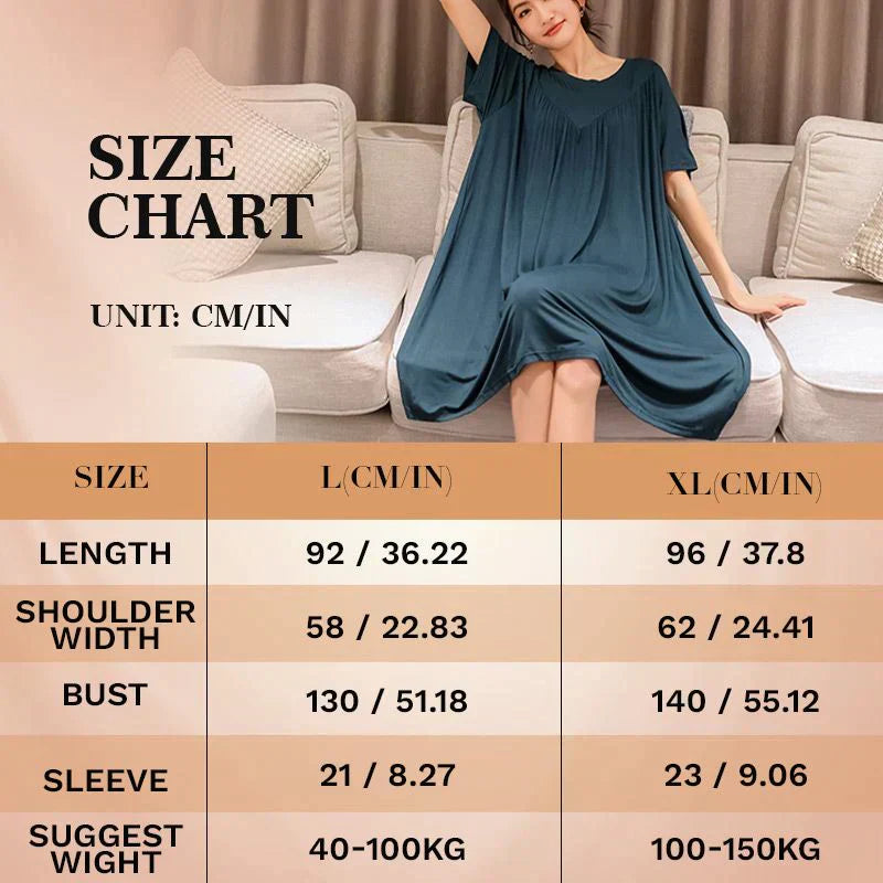 🛏️Saldi 49%👗Abito pigiama a maniche corte super morbido e confortevole