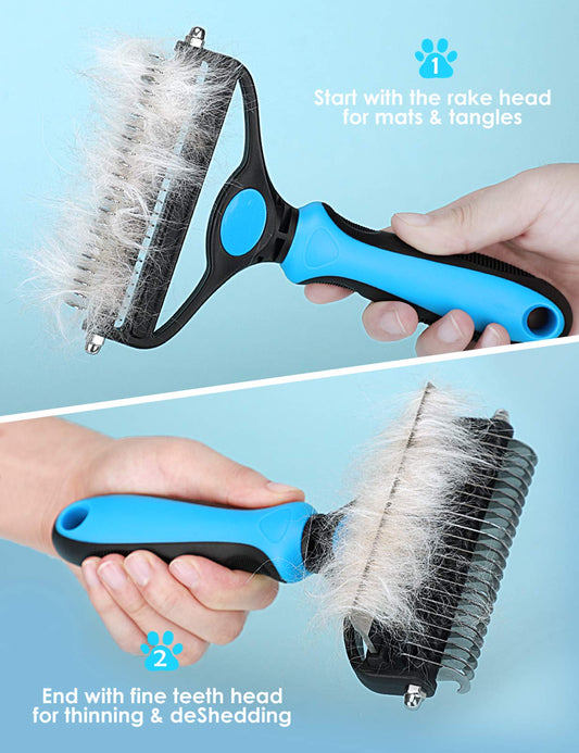 🐶🐱 KAUFE 2, ERHALTE 1 GRATIS! Professionelles Enthaarungs-Tool für Hunde & Katzen – Entfernt lose Haare effektiv, sanft zur Haut & einfache Reinigung ✨