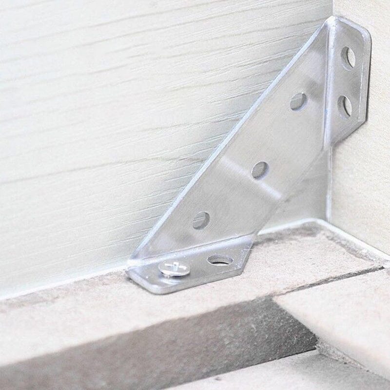 Connecteur universel pour meubles en acier inoxydable