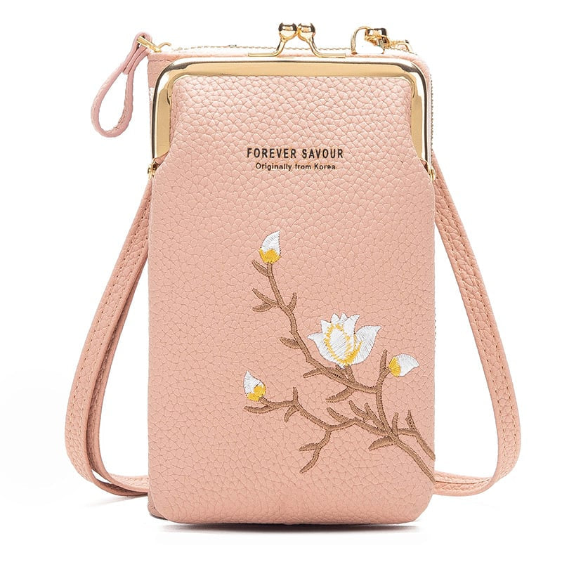 💗Heißer Verkauf 50 % Rabatt🌸Damen-Umhängetasche mit Handyhalterung