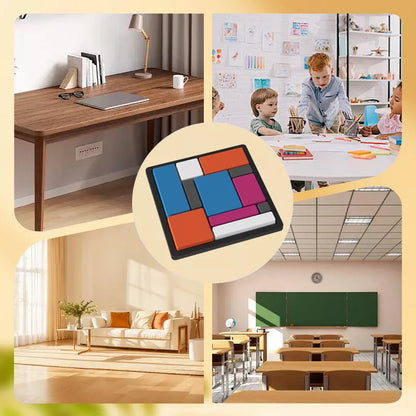 🔥Solange der Vorrat reicht 40 % Rabatt!🎉Kreatives geometrisches Block-Puzzlespiel