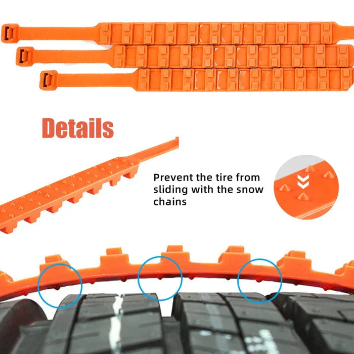⛓️ 50% RABATT! 🚗 Rutschfeste Schneeketten – Einfache Montage, Hoher Grip auf Eis/Schnee & Maximale Winter-Sicherheit ❄️