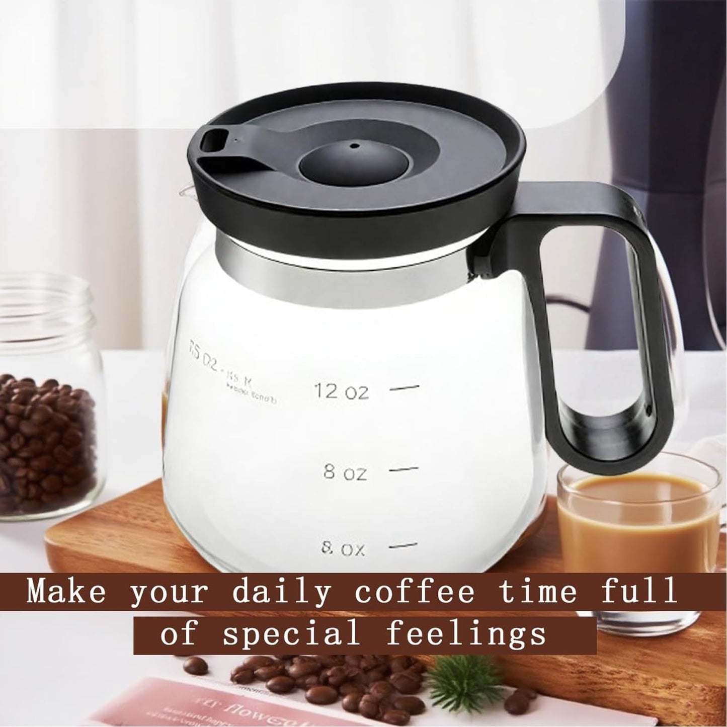 🔥Solange der Vorrat reicht 40 % Rabatt!🎉16-Unzen-Kaffeebecher aus Glas zum Mitnehmen