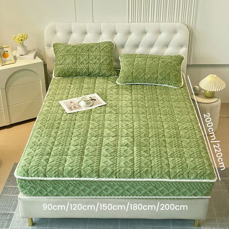 ⏳ Letzter Tag: 37 % auf das gesamte Sortiment!❄️🛌Wärmendes Flanell-Spannbetttuch - Aus weichem Baumwoll-Flanell mit hoher Taschenhöhe & rutschfesten Gummizügen für Komfort zu jeder Jahreszeit