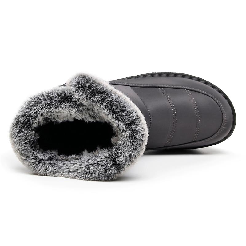 🎄🎁Ideal Gift - Non-Slip Winter Rabbit Plush Snow Boots for Women