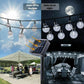 💎 50% RABATT! 💎 Wasserdichte Solar-LED-Lichtgirlanden – IP65, Fernbedienung & 10 Std. Laufzeit für Garten, Terrasse & Feste 🌞✨