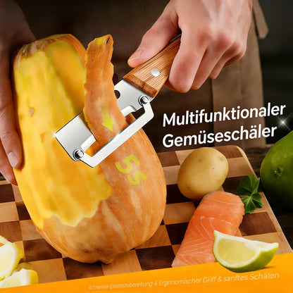 🔥 Letzter Tag – Zwei zum Preis von einem 🔥 Multifunktionaler Gemüseschäler für Küche und Fleisch