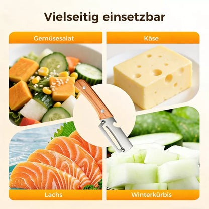 🔥 Letzter Tag – Zwei zum Preis von einem 🔥 Multifunktionaler Gemüseschäler für Küche und Fleisch