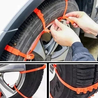 ⛓️ 50% RABATT! 🚗 Rutschfeste Schneeketten – Einfache Montage, Hoher Grip auf Eis/Schnee & Maximale Winter-Sicherheit ❄️