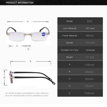 🎁🔥Neue Lesebrille mit Saphirglas und hohem Blaulichtschutz für den doppelten Gebrauch✨