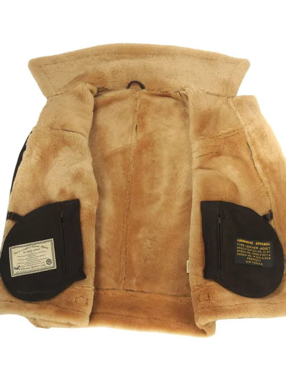 Fliegerjacke, schwere Ausführung🔥Kostenloser Versand