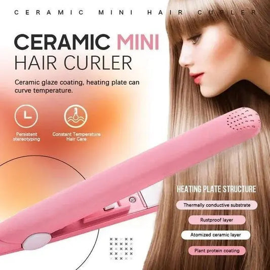 💇Professioneller 2-in-1 Keramik-Lockenstab – 30 Sekunden schnelle Aufheizung, intelligente Temperaturkontrolle für gesundes Haar