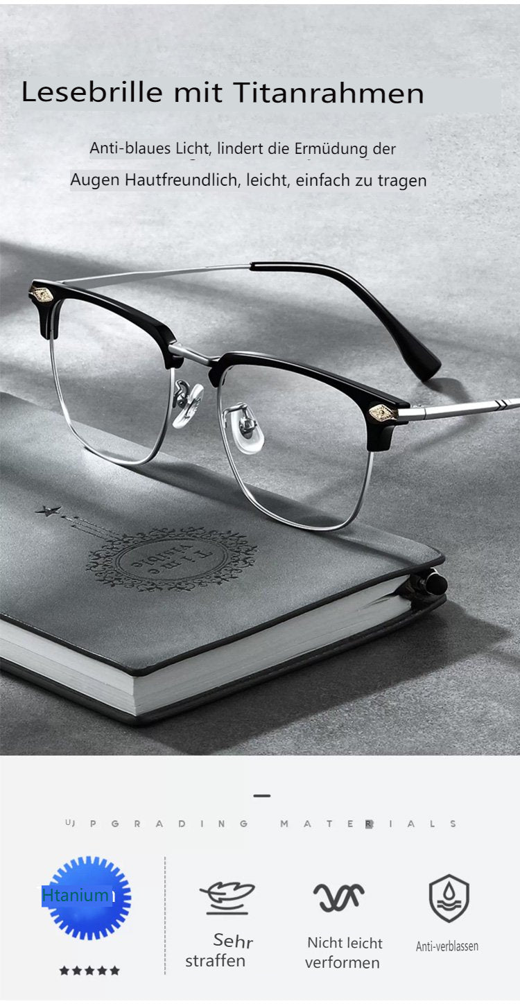 Vergiss schwere Brillen! DEINE leichte PC-Brille mit Blaulichtfilter – für klare Sicht am Bildschirm👓
