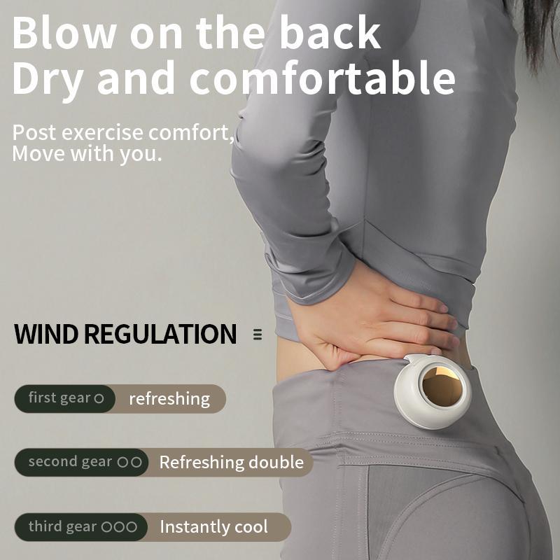 ❄️40% OFF!💨Um 360° drehbarer, tragbarer Mini-Clip-Ventilator