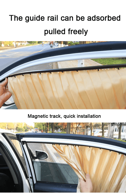 🔥 50% RABATT! 🚗 Magnetischer Auto Sonnenschutz – Ganzjähriger Fenster Sichtschutz mit UV-Schutz & Hitzeschutz