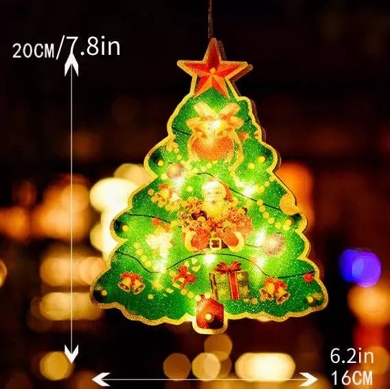 ⛄Weihnachtsvorverkauf🎄 Weihnachts-Fensterlichter💡
