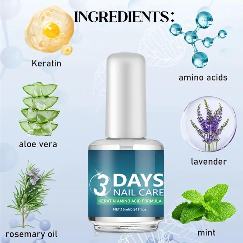 ⏳ Letzter Tag: 50 % auf das gesamte Sortiment!⏰Hochglänzendes, schnell trocknendes, pflegendes Nagelöl