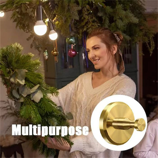 📢📢50% RABATT! ⏰Edelstahl-Saugnapfhaken für Weihnachtskränze