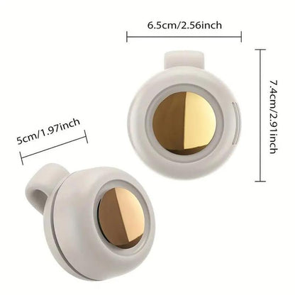❄️40% OFF!💨Um 360° drehbarer, tragbarer Mini-Clip-Ventilator